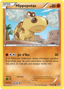 Hippopotas (XY Impulsion TURBO 83)