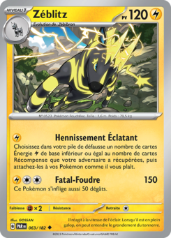 Zéblitz (Écarlate et Violet Faille Paradoxe 063)