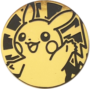 Jeton JCC Pikachu Doré Recto.png