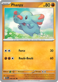 Phanpy (Écarlate et Violet Destinées de Paldea 048)