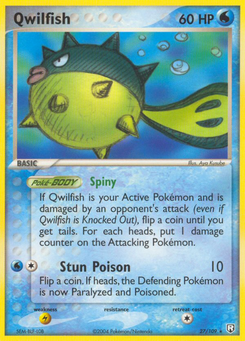 Qwilfish (EX Team Rocket Returns 27)