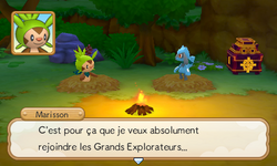 …et que pour cela, il doit absolument rejoindre les Grands Explorateurs.
