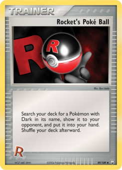 Rocket's Poké Ball (EX Team Rocket Returns 89)
