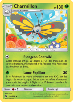 Charmillon (Soleil et Lune Tonnerre Perdu 26)