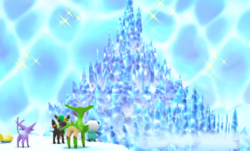 Une vue imprenable sur le Palais de Glace.