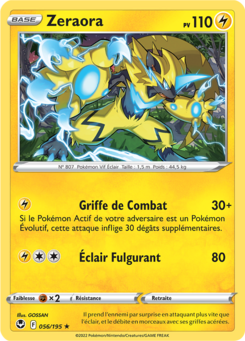 Zeraora (Épée et Bouclier Tempête Argentée 056)