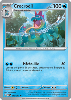 Crocrodil (Méga-Évolution Héros Transcendants 042)