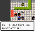 La remise des prix dans Pokémon Or, Argent et Cristal...