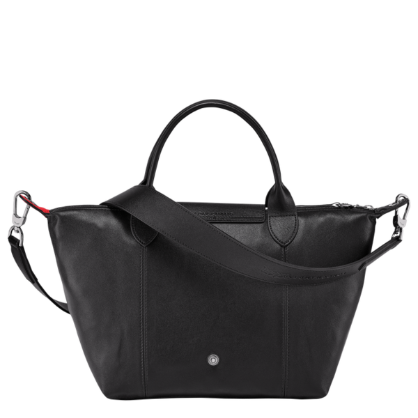Fichier:Longchamp Sac à main noir arrière.png