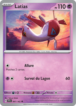 Latias (Écarlate et Violet Forces Temporelles 067)