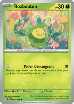 Rozbouton (Écarlate et Violet Évolutions Prismatiques 004)