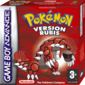 Boîte de Pokémon Rubis