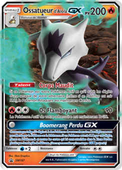 Ossatueur d'Alola-GX (Promo SM 187)