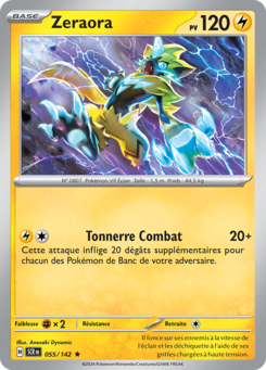 Zeraora (Écarlate et Violet Couronne Stellaire 055)