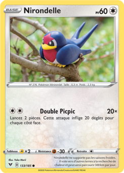 Nirondelle (Épée et Bouclier Voltage Éclatant 133)
