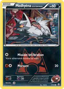 Medhyèna de la Team Magma (Double Danger 17)