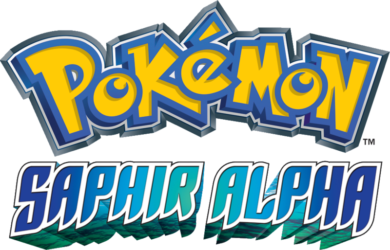 Fichier:Logo Pokémon Saphir Alpha.png