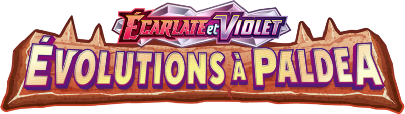 Fichier:Logo Écarlate et Violet Évolutions à Paldea JCC.png