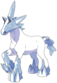 Le Pokémon Cheval Rétif, Blizzeval.