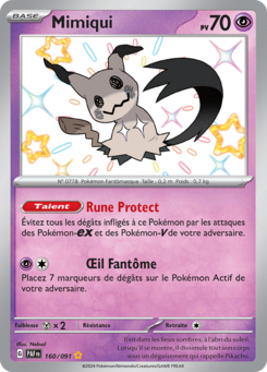 Mimiqui (Écarlate et Violet Destinées de Paldea 160)