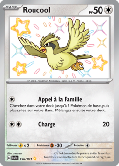 Roucool (Écarlate et Violet Destinées de Paldea 196)