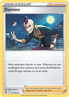Damien (Épée et Bouclier Poing de Fusion 241)