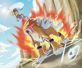 Glyphe Ranger : Apparition de Entei