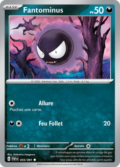 Fantominus (Écarlate et Violet Destinées de Paldea 055)