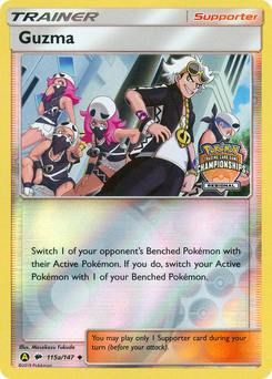 Guzma (Soleil et Lune Ombres Ardentes 115a)