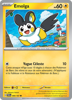 Emolga (Écarlate et Violet Mascarade Crépusculaire 069)