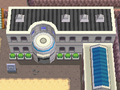 L'extérieur du musée dans Pokémon Diamant, Perle et Platine.