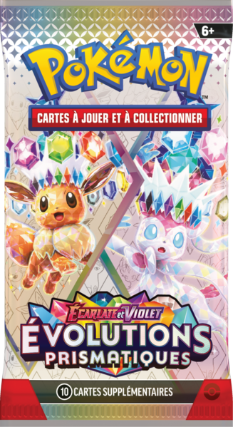 Fichier:Booster Écarlate et Violet Évolutions Prismatiques Évoli et Nymphali.png