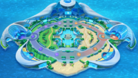 Le Stade Outremer dans La série : Pokémon, les horizons.
