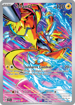 Zeraora (Écarlate et Violet Couronne Stellaire 151)