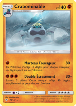 Crabominable (Soleil et Lune Ombres Ardentes 74)
