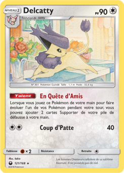 Delcatty (Soleil et Lune Tempête Céleste 121)