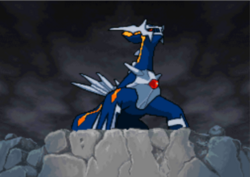 Dialga Primal dans Pokémon Donjon Mystère : Explorateurs du Temps, de l'Ombre et du Ciel.