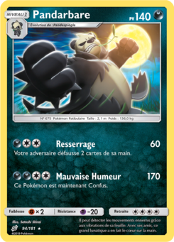 Pandarbare (Soleil et Lune Duo de Choc 94)