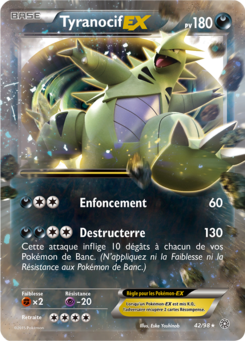 Tyranocif-EX (XY Origines Antiques 42)