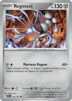 Registeel (Écarlate et Violet Étincelles Déferlantes 125)
