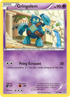 Gringolem (XY Origines Antiques 34)