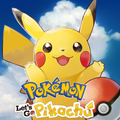 Icône du menu HOME de la Switch pour Pokémon : Let's Go, Pikachu.