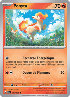 Ponyta (Écarlate et Violet Forces Temporelles 026)
