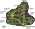 Plan de la Route 5 dans Pokémon Ultra-Soleil et Ultra-Lune.