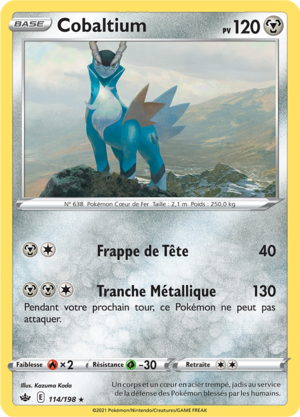 Carte Épée et Bouclier Règne de Glace 114.png