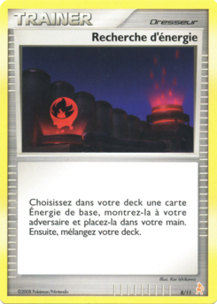 Recherche d'énergie (Diamant & Perle Kit Dresseur Lucario 8)