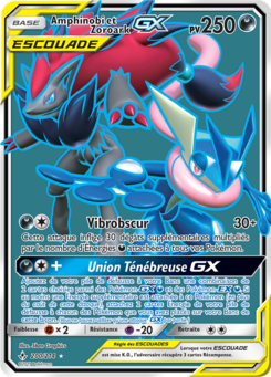 Amphinobi et Zoroark-GX (Soleil et Lune Alliance Infaillible 200)