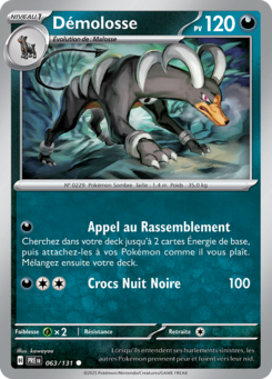 Démolosse (Écarlate et Violet Évolutions Prismatiques 063)