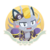 Image de profil Miaouss Forme d'Alola en tenue Capitaine grippe-sou (or) A