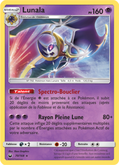 Lunala (Soleil et Lune Tempête Céleste 70)